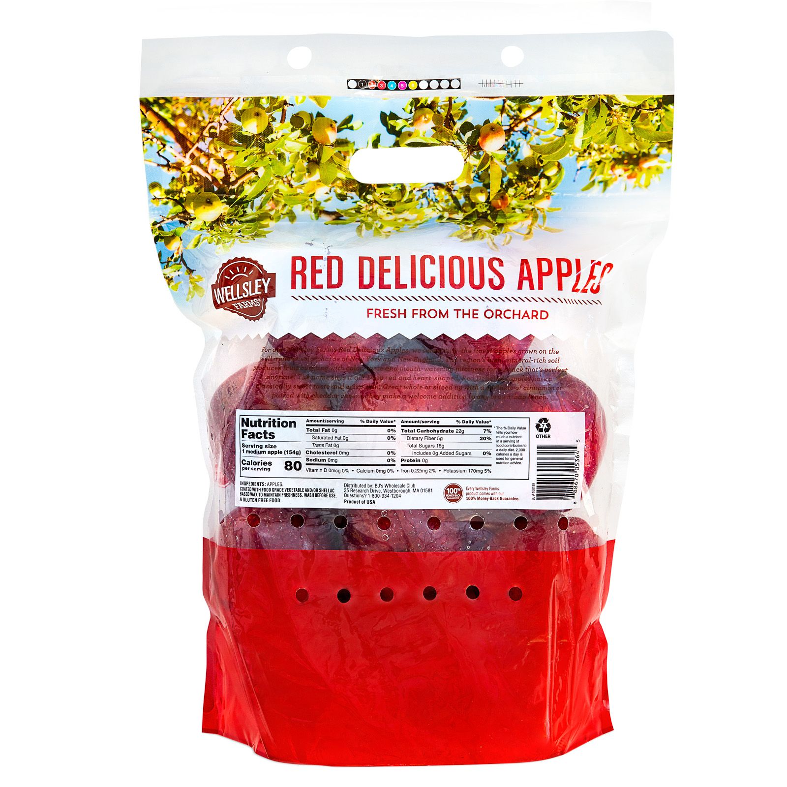 Red Delicious Apple 50-60 Count Bushel Box
