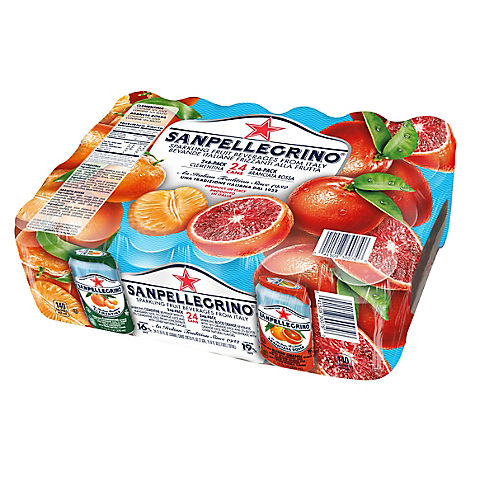 San Pellegrino Sparkling Fruit Beverages Variety Pack, 24 ct./11.15 fl. oz.