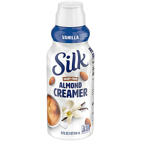 Silk Vanilla Almond Creamer, 1 qt.