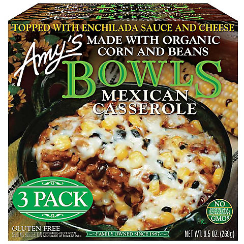 Amy's Mexican Casserole, 3 pk./9.5 oz.