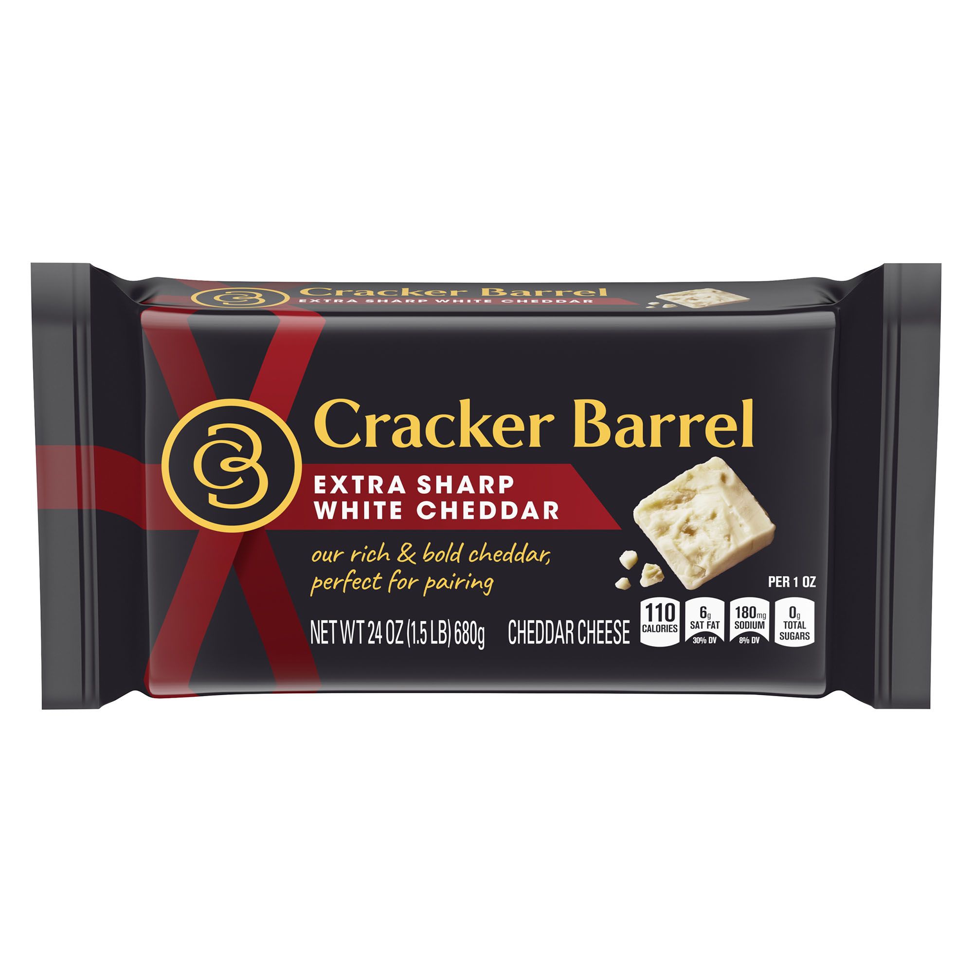 Cracker Barrel Extra Sharp White Cheddar Cheese Bjs Wholesale Club