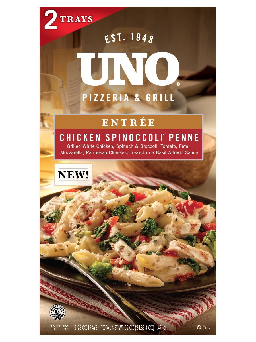 Uno Pizzeria And Grill Chicken Spinoccoli Penne Bjs Wholesale Club