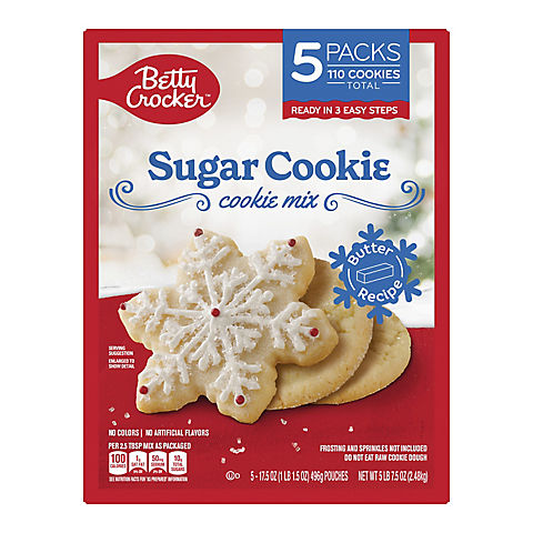 Betty Crocker Sugar Cookies Baking Mix, 5 pk.