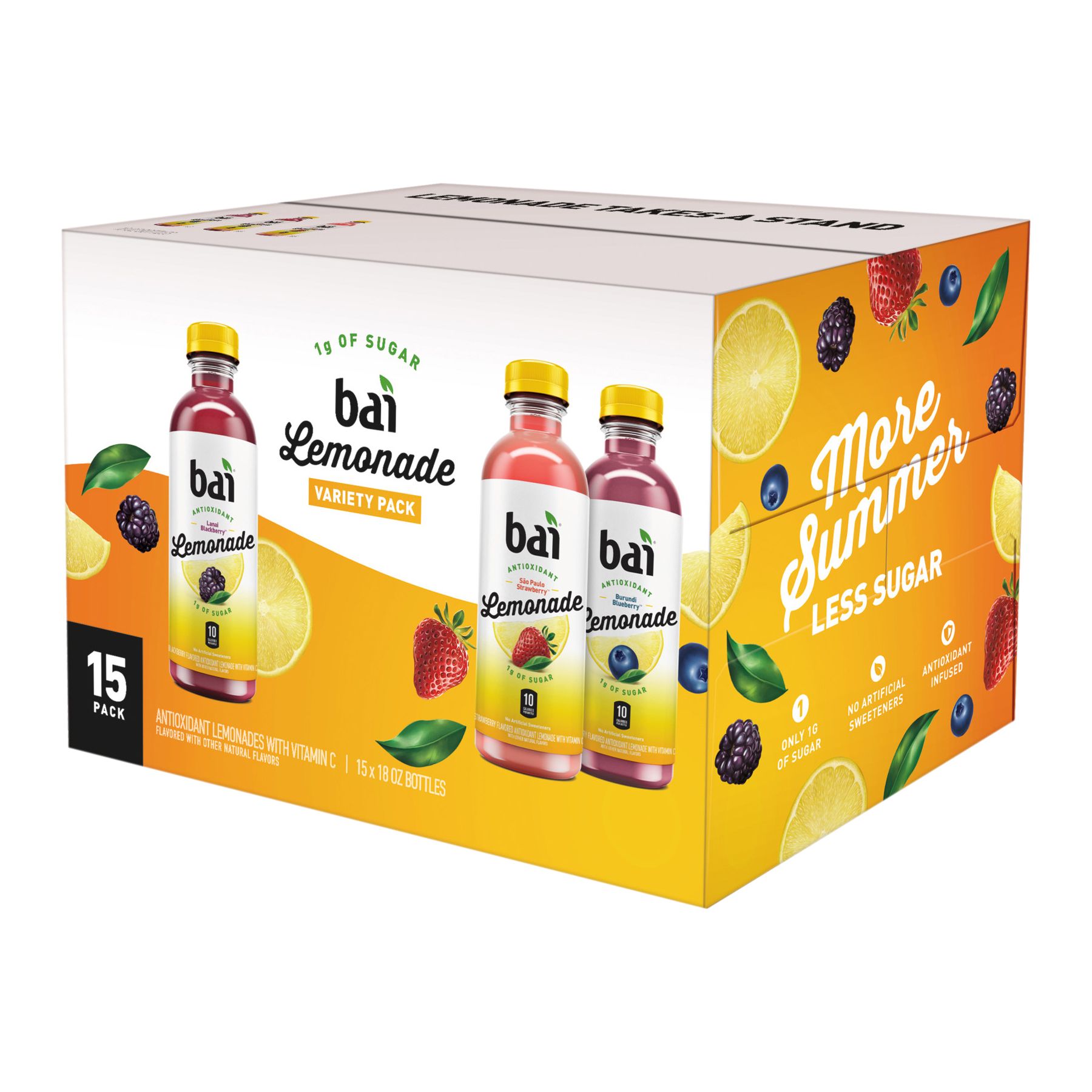 Bai Cocofusions Variety Pack, Antioxidant Infused Beverage (18 fl