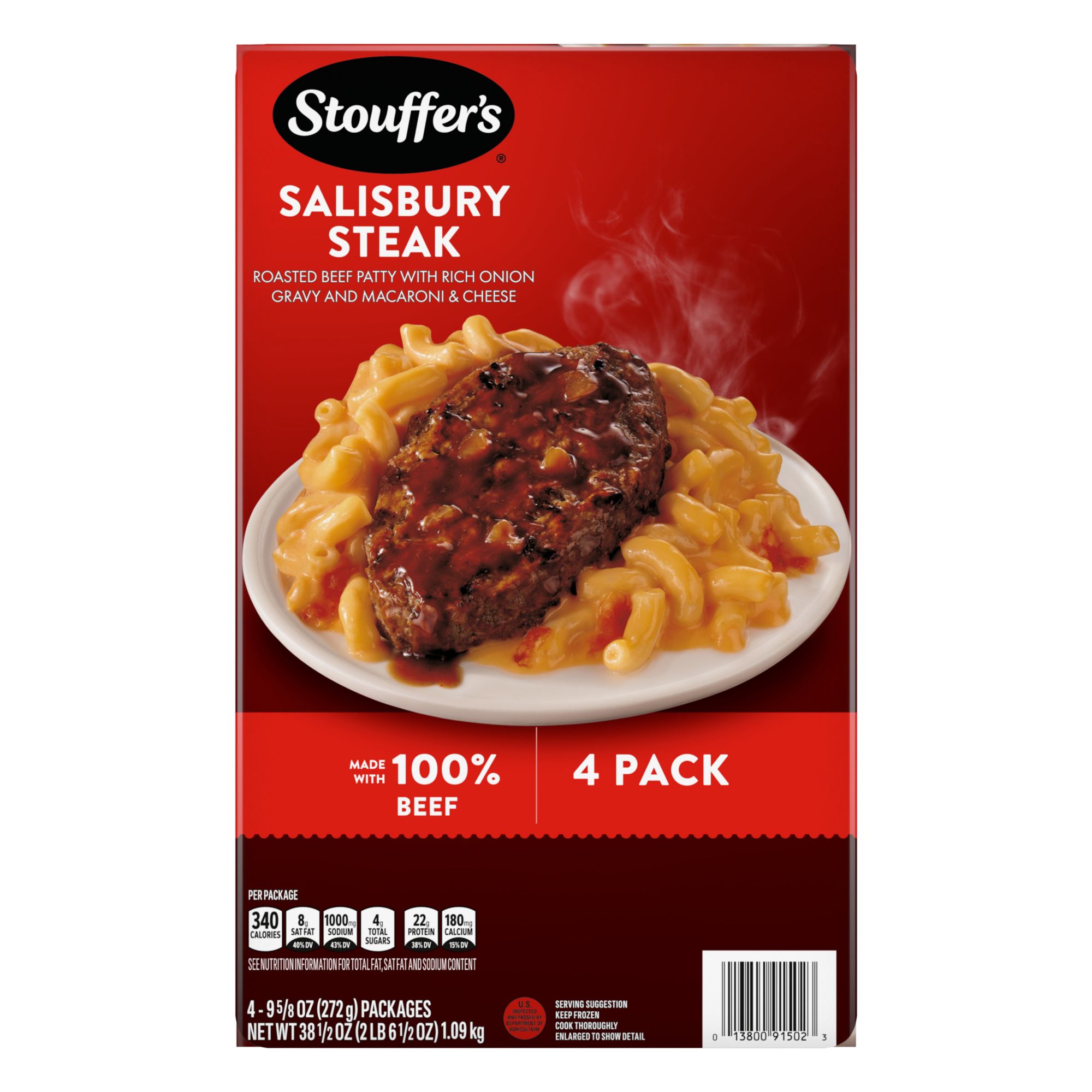 Salisbury steak store stouffer's