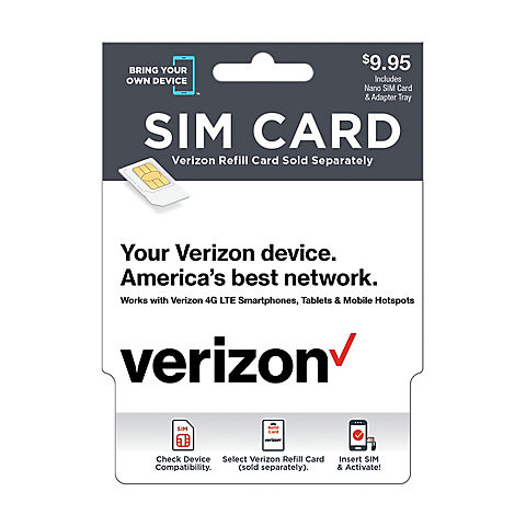 Verizon SIM Card Kit