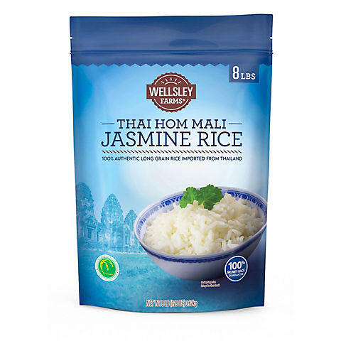 Wellsley Farms Thai Hom Mali Jasmine Rice, 8 lbs.