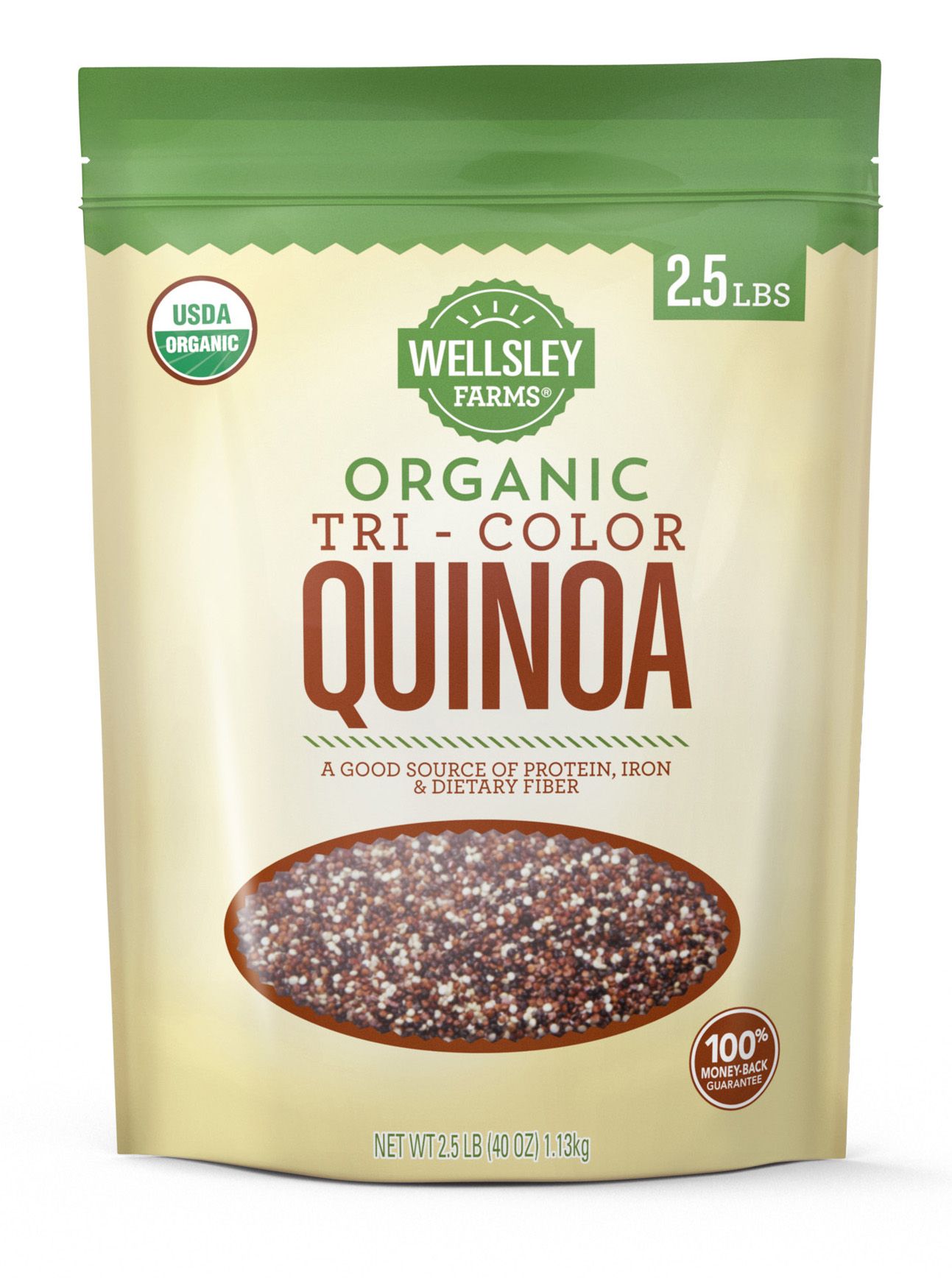 Lot 6x Trio de quinoa BIO - Grain de Frais - paquet 400g