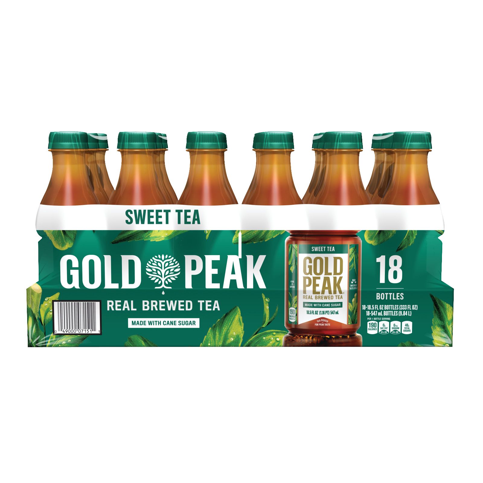 Gold Peak Sweet Tea 18 Ct 18 5 Oz Bjs Wholesale Club