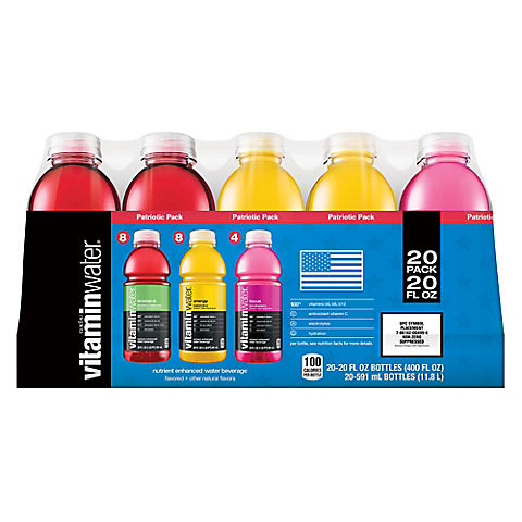 Glaceau Vitamin Water Variety Pack, 20 pk./20 fl. oz.