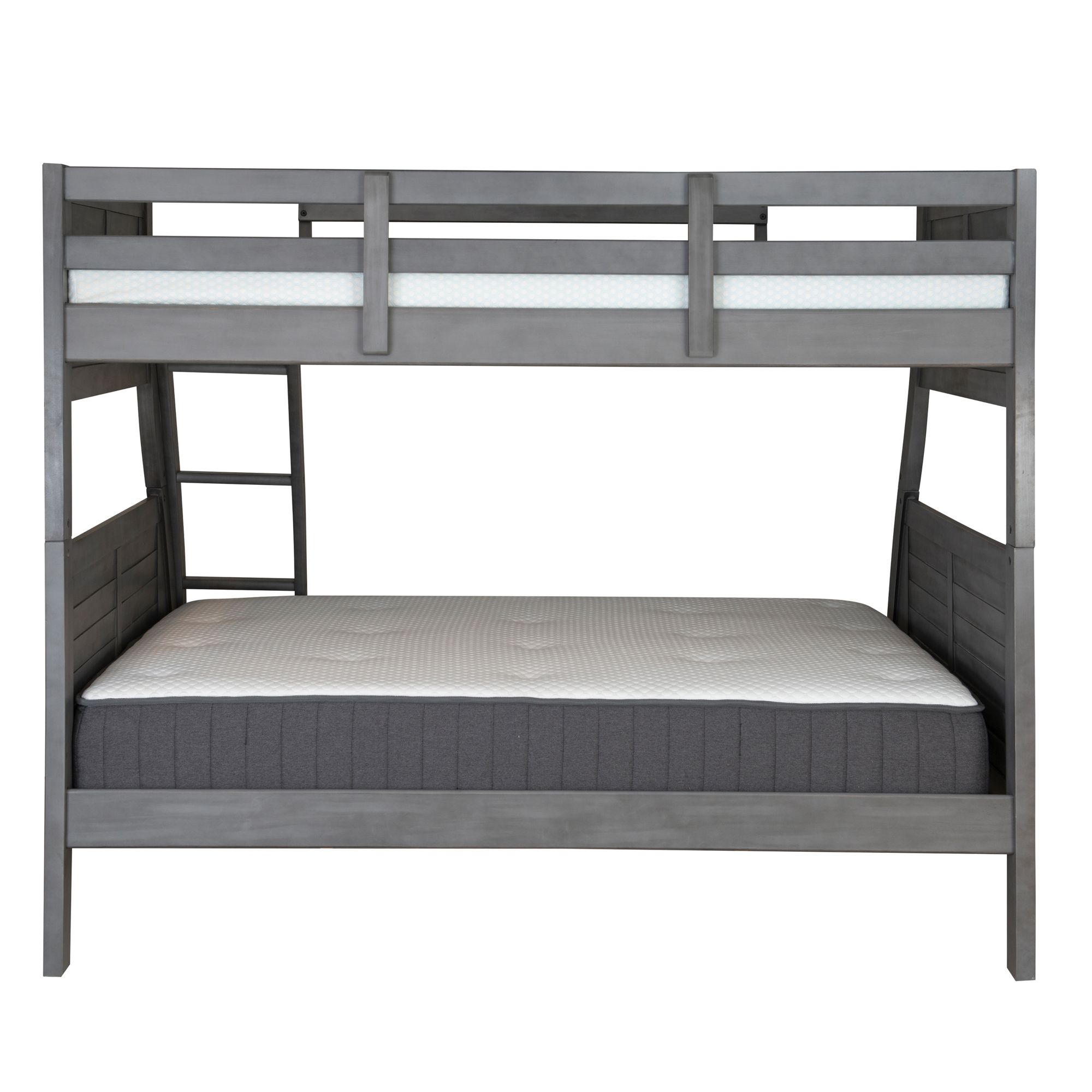 Duffy Twin over Full Bunk Bed - Grey