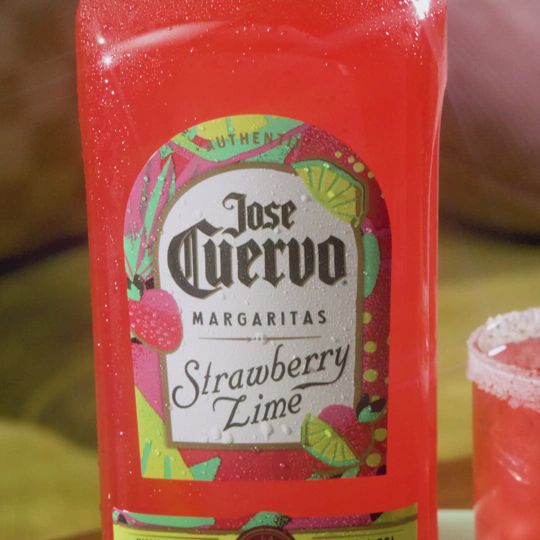 Jose Cuervo Strawberry Lime Authentic Margarita Cocktail, 1.75L