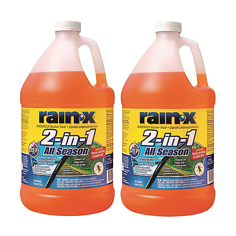Rain-X 1-Gal. Windshield Washer Fluid, 2 pk.
