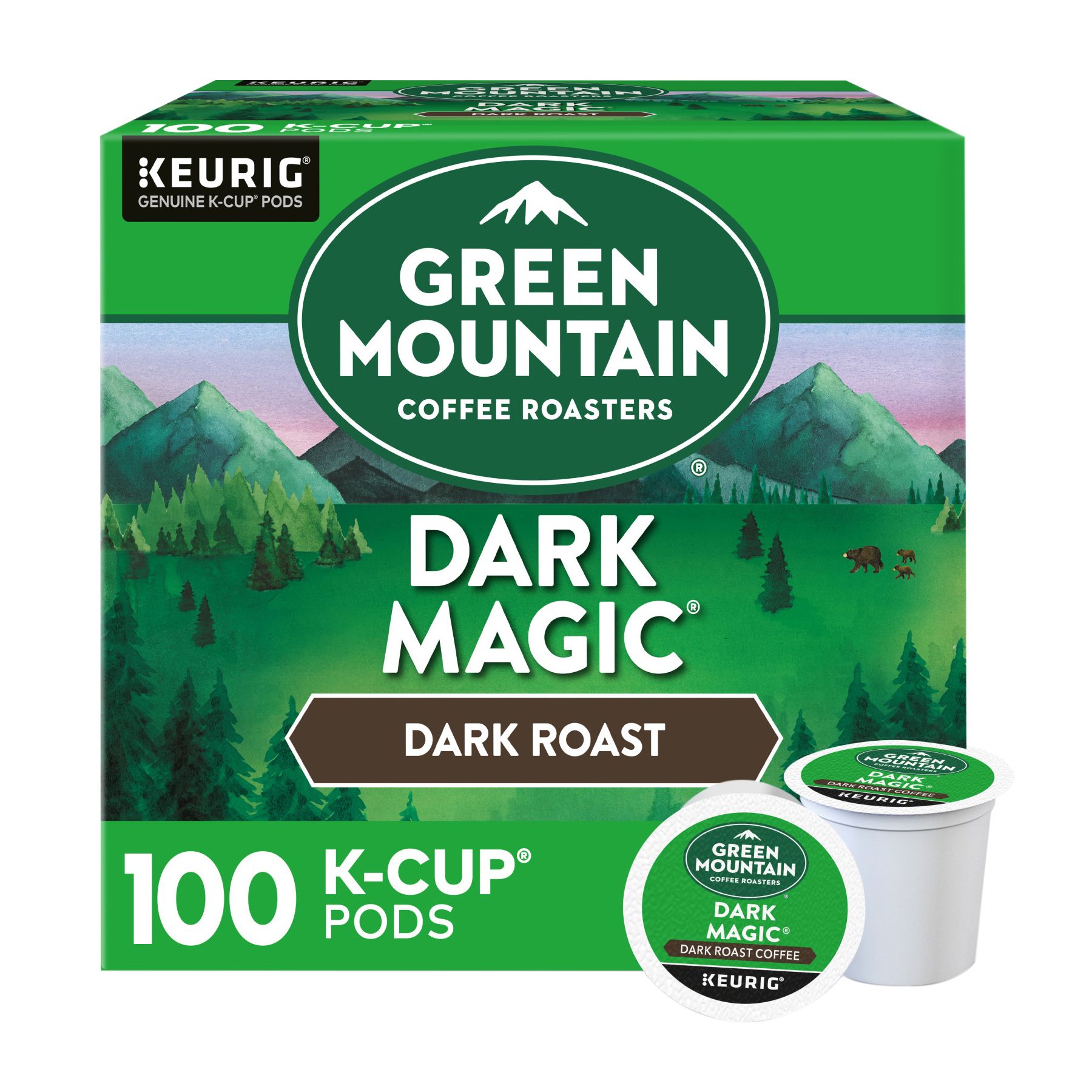 Green Mountain Coffee Dark Magic K Cup Pods 100 Ct Bjs Wholesale Club