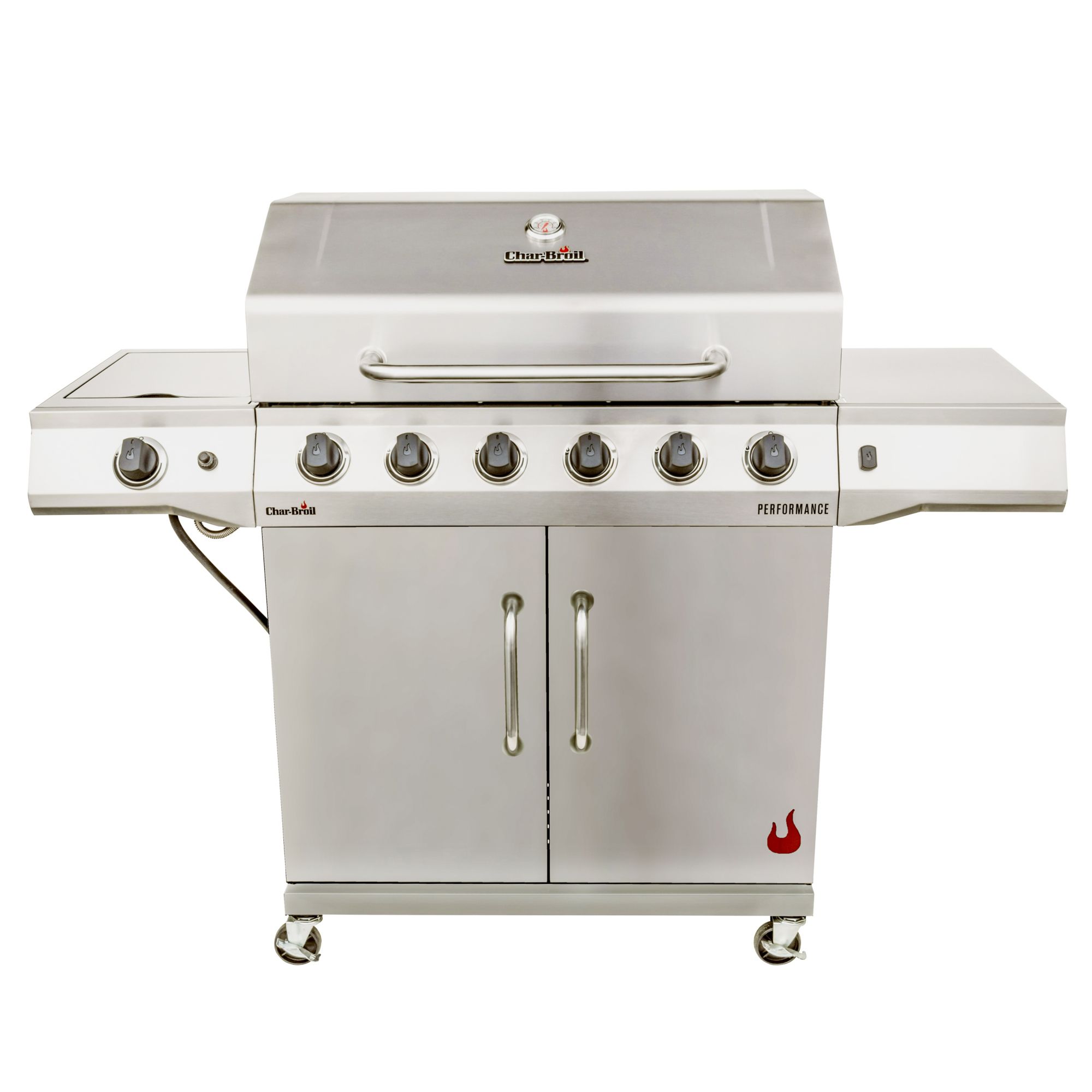 Char broil 4 burner stainless cheap steel gas grill