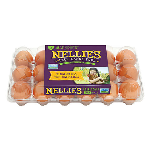 Nellie's Free Range Eggs, 18 ct.