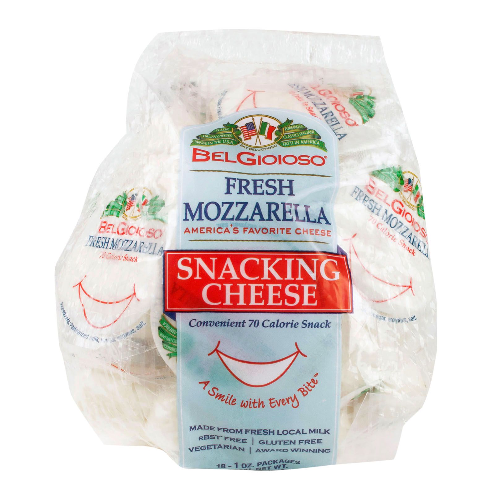 BelGioioso Fresh Mozzarella Snacking Cheese, 18 oz. BJs Wholesale Club