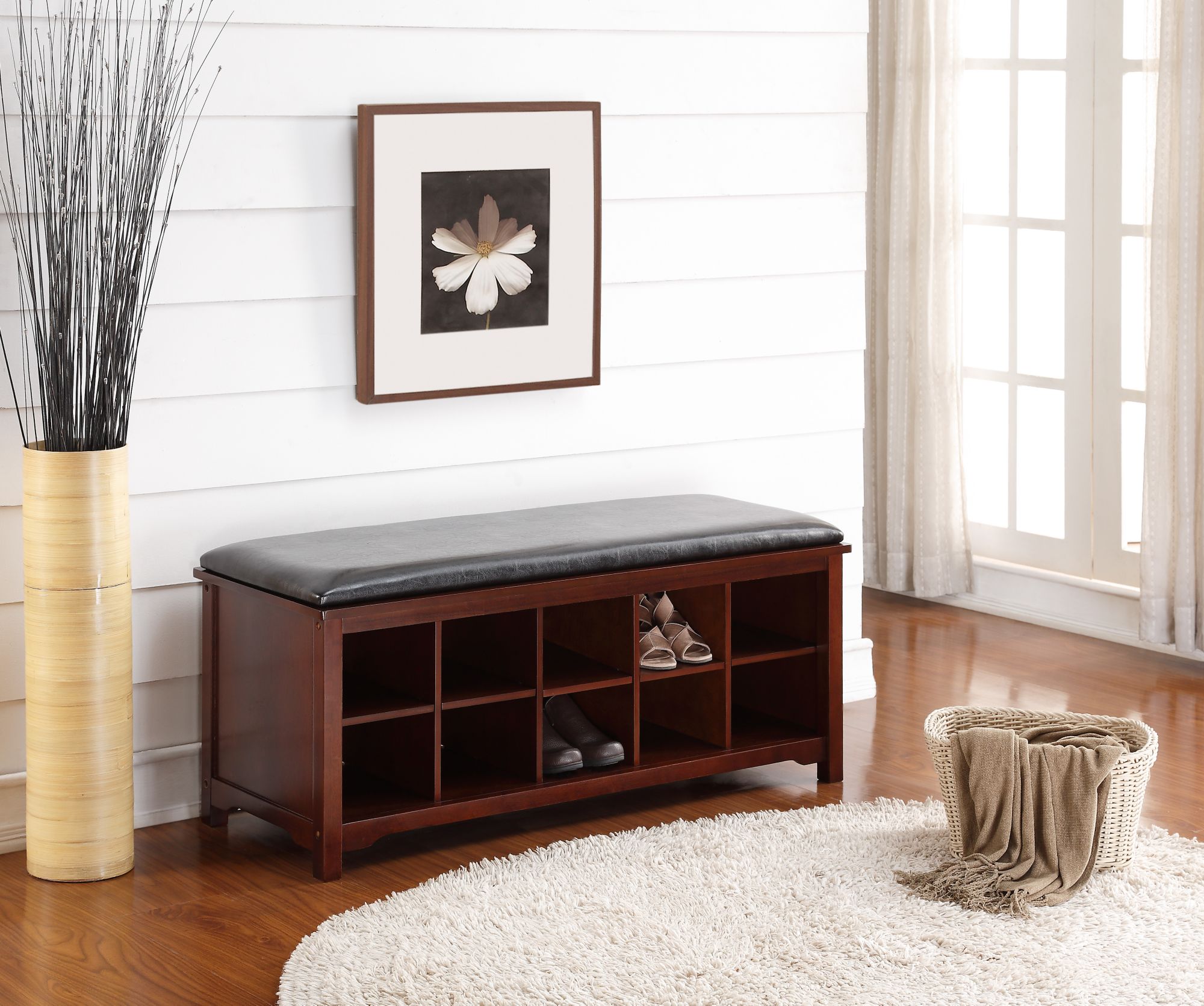 Linon on sale storage bench