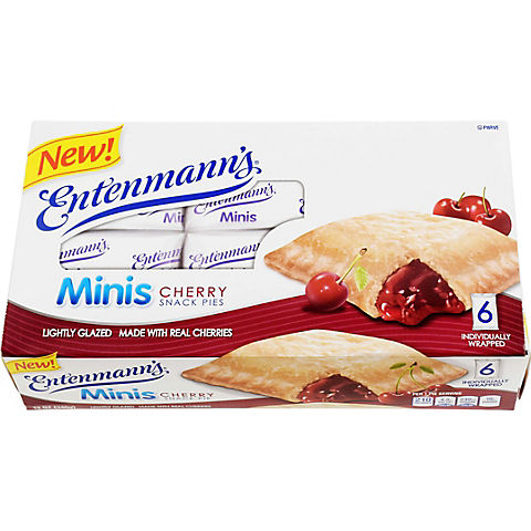 Entenmann's Minis Cherry Snack Pies, 6 ct.