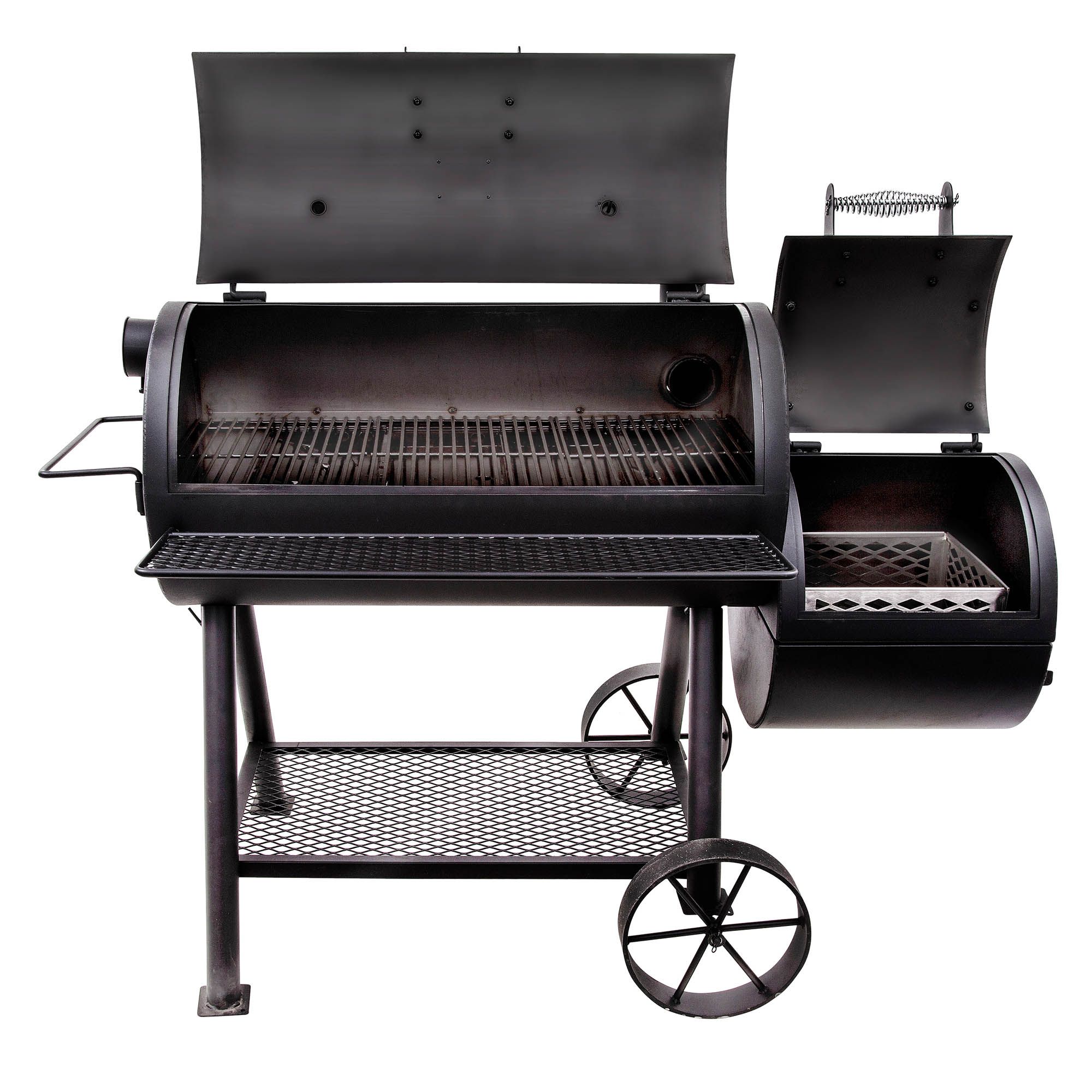 Oklahoma joe's highland offset smoker best sale