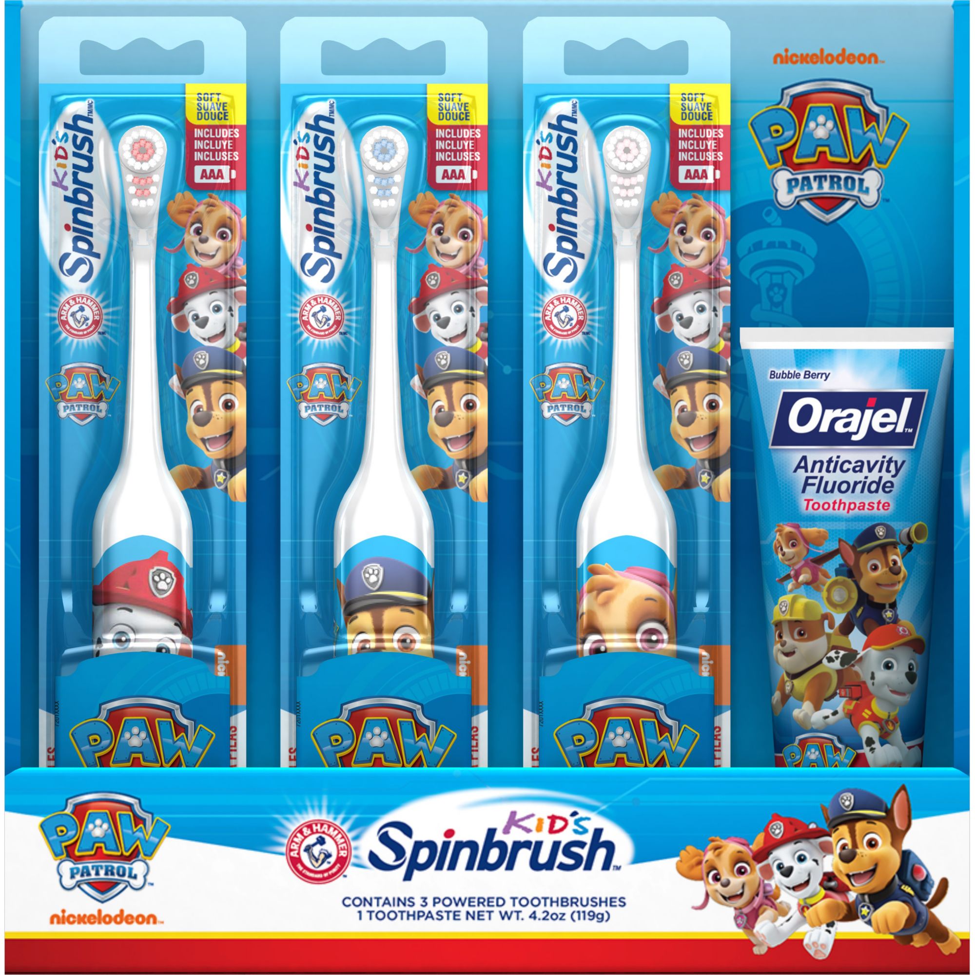 children's spinbrush toothbrushes