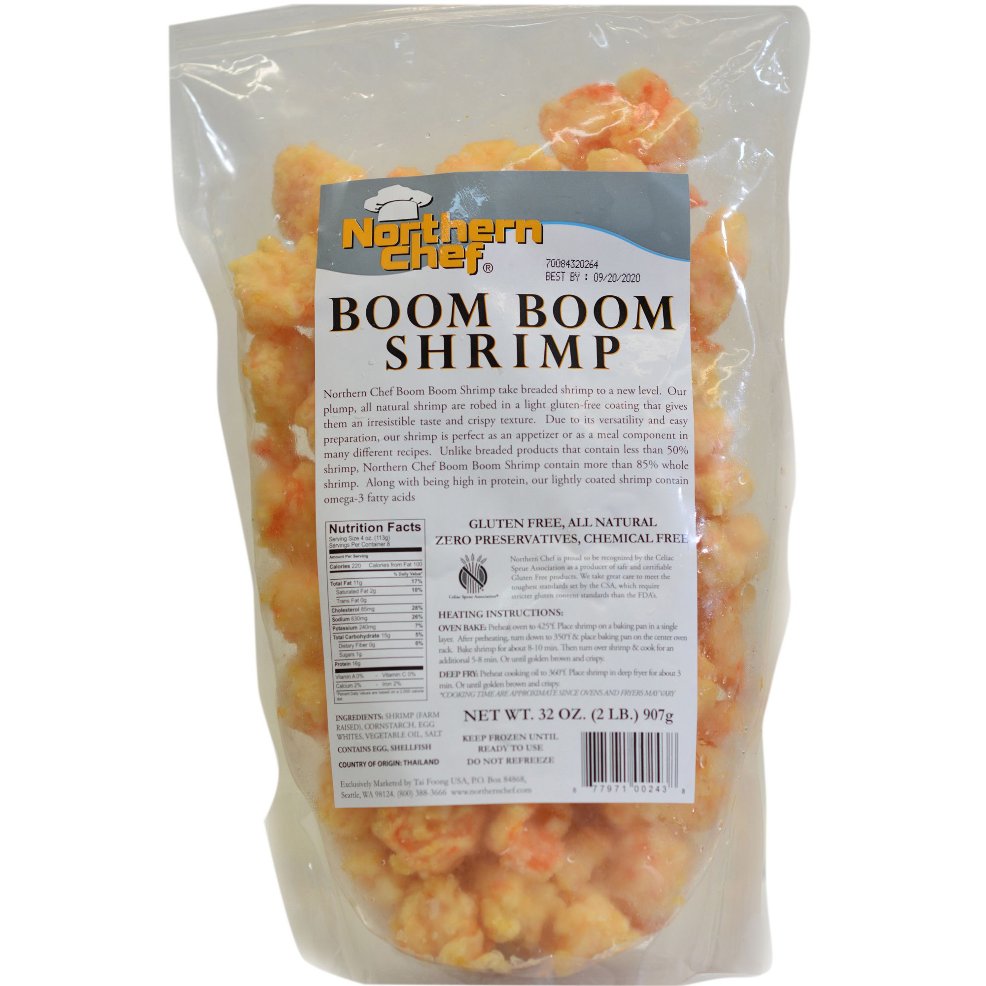 SeaPak Jumbo Popcorn Shrimp (2.5 lbs.)