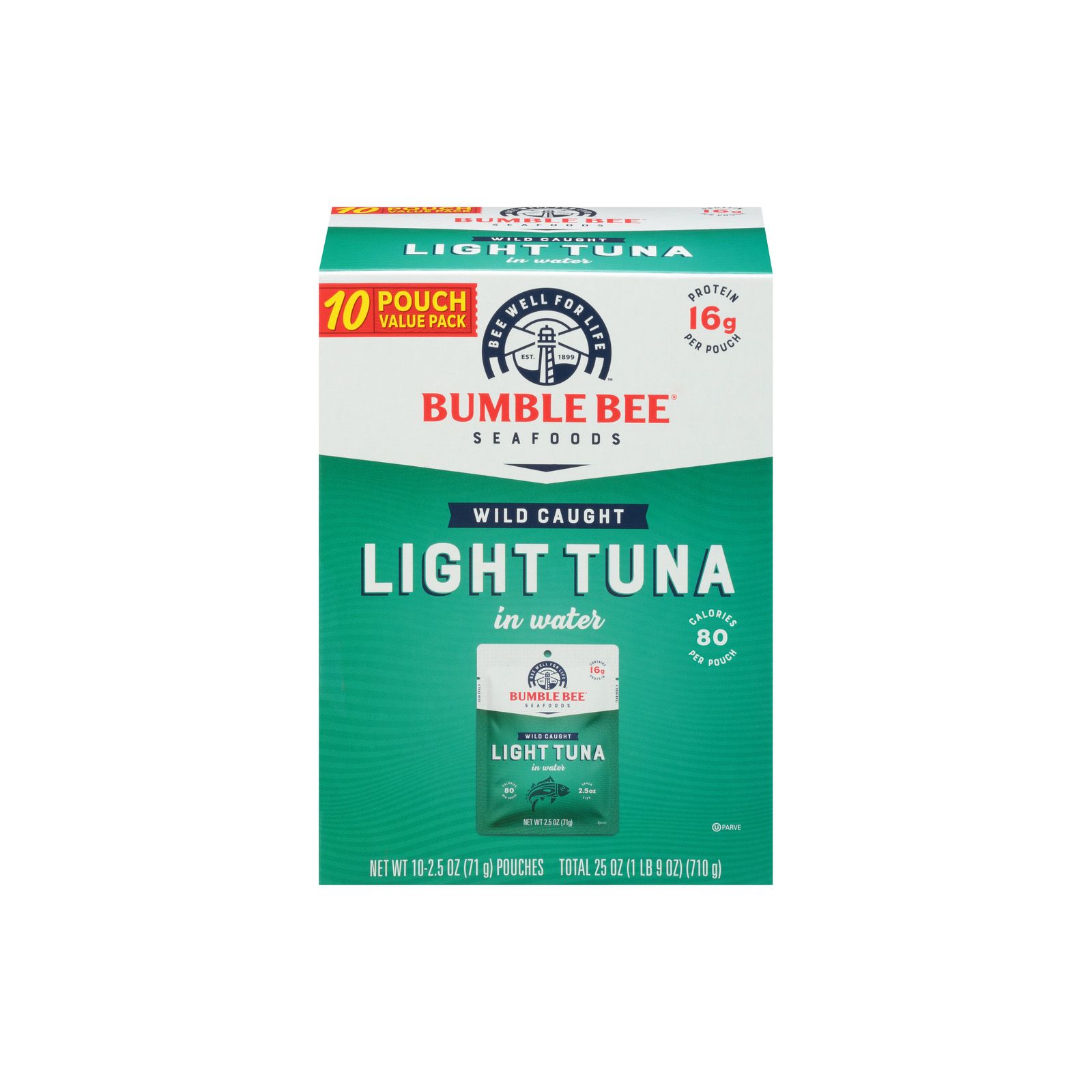 Bumble Bee Albacore in Water, Single-Serve - 2.5 oz