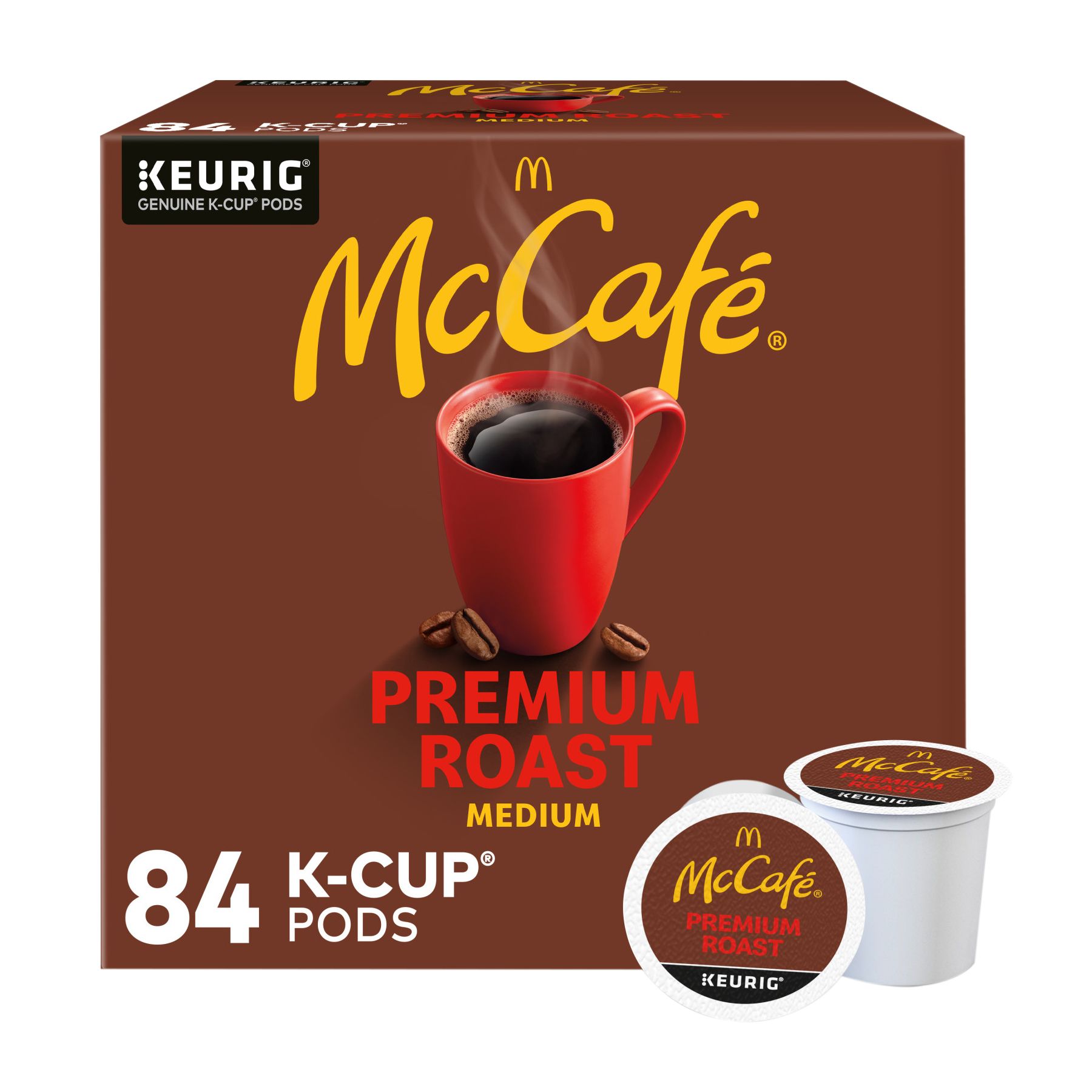 Keurig K-Cafe Single Serve K-Cup Coffee, Latte and Cappuccino Maker with  96-Count Variety Pack Single Serve K-Cup Set Bundle (2 Items)
