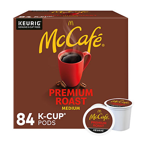 McCafe Premium Roast Coffee K-Cup Packs, 84 ct