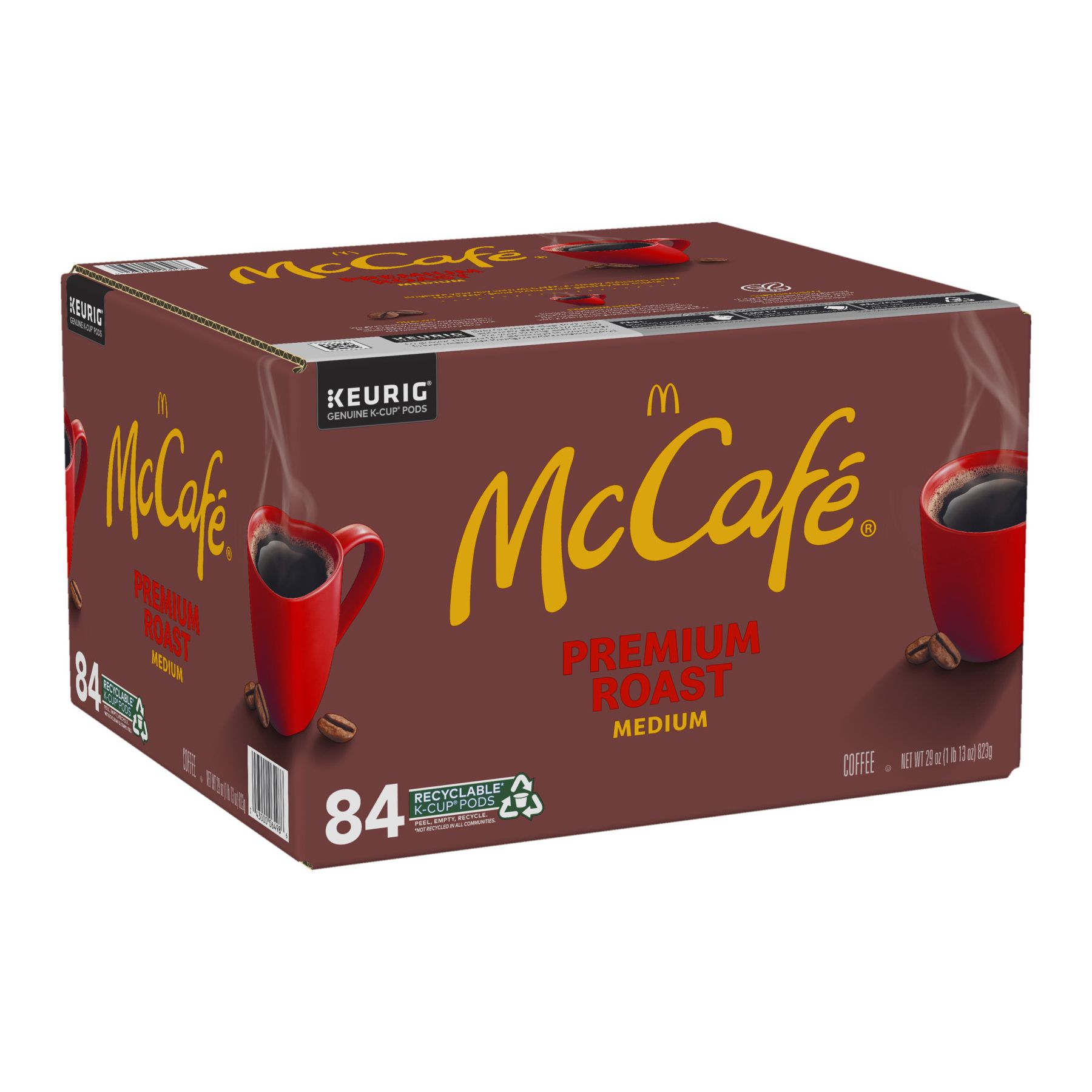 McCafé Premium Roast Coffee K-Cup Pods, 80-count