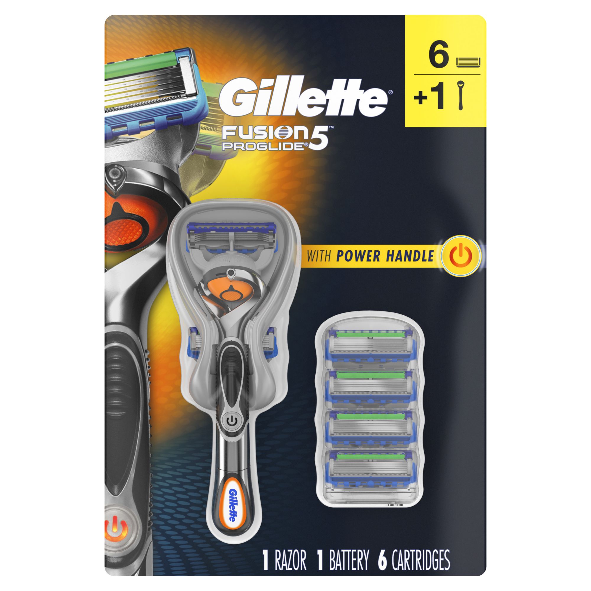 gillette power fusion razor and trimmer