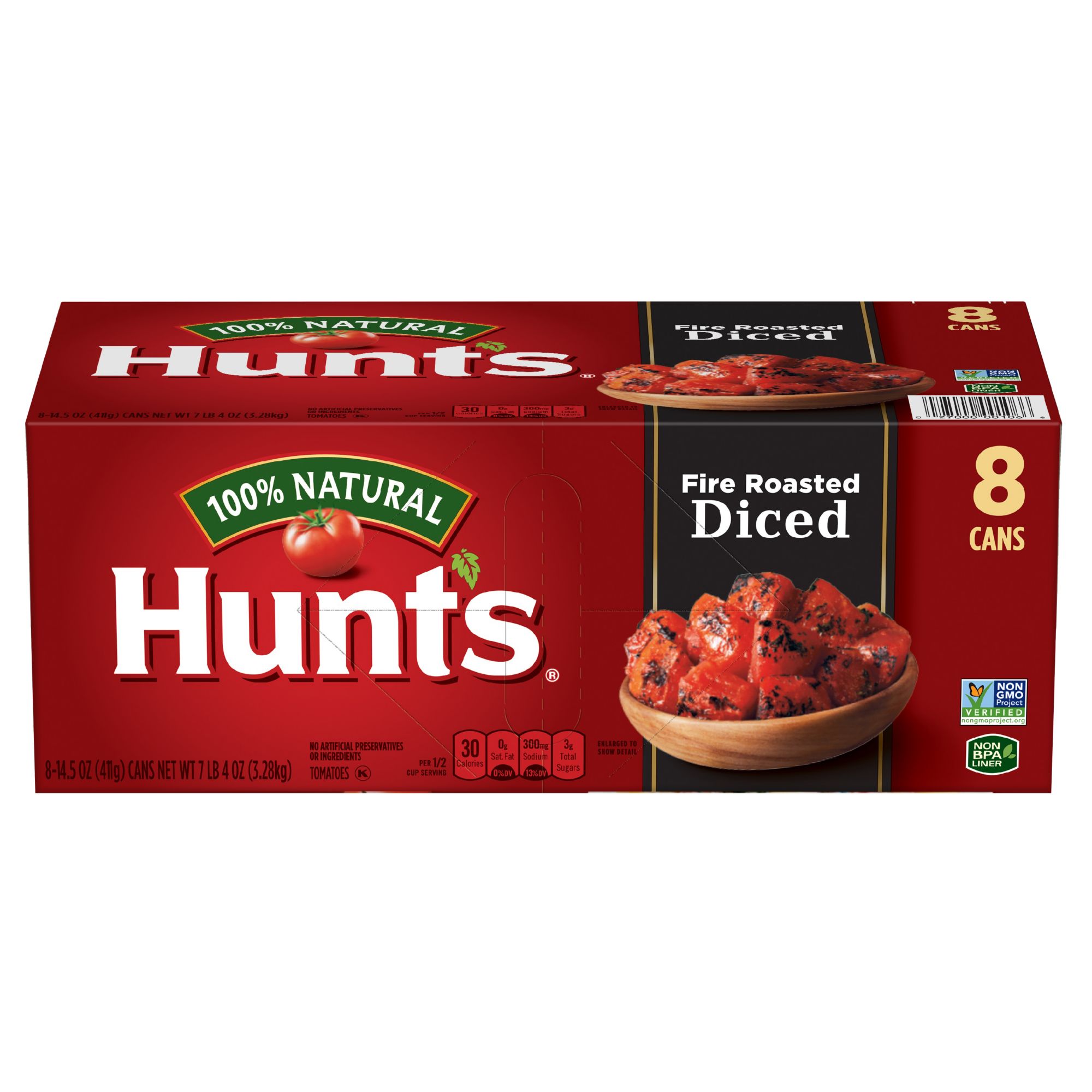 Hunts Fire Roasted Diced Tomatoes, 8 ct./ 14.5 oz. | BJ's