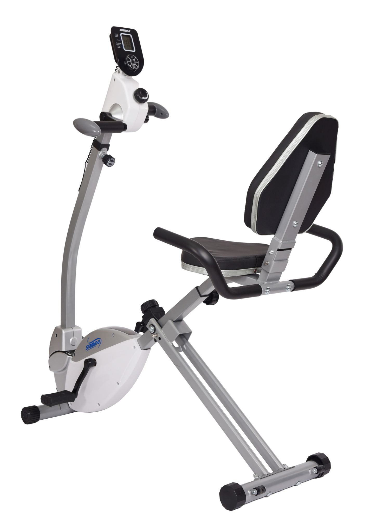 stamina recumbent exercise bike and upper body exerciser