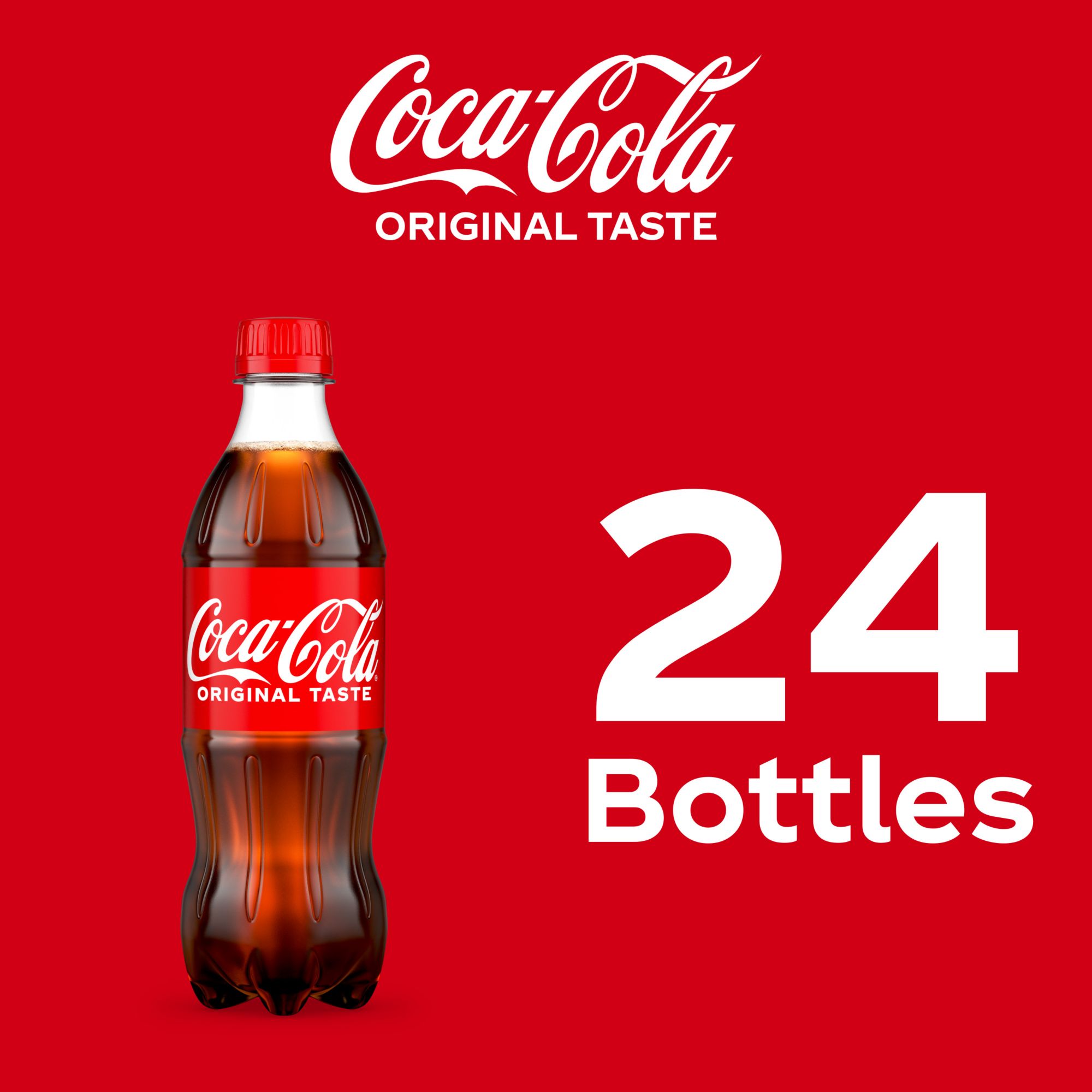 Coca-Cola 24 Oz Plastic Bottle, Soft Drinks