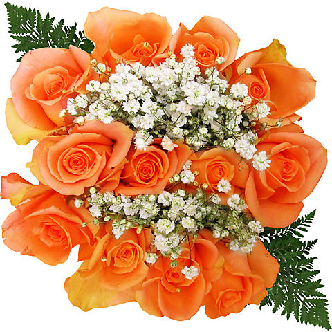 Rose Bouquets, 120 Stems - Orange
