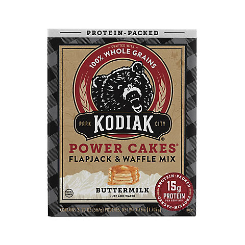 Kodiak Power Cakes Buttermilk Mix, 3 pk./20 oz.