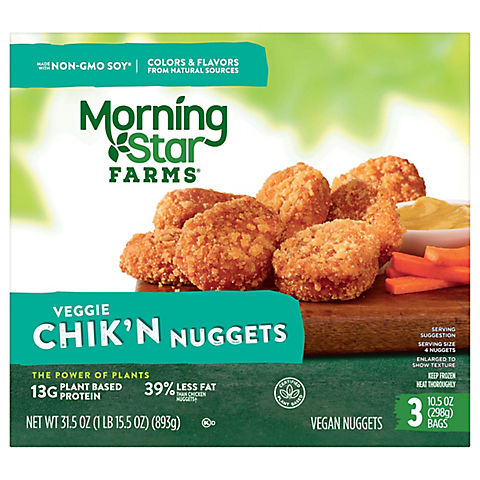 MorningStar Farms Chik'n Nuggets, 3 pk./10.5 oz.