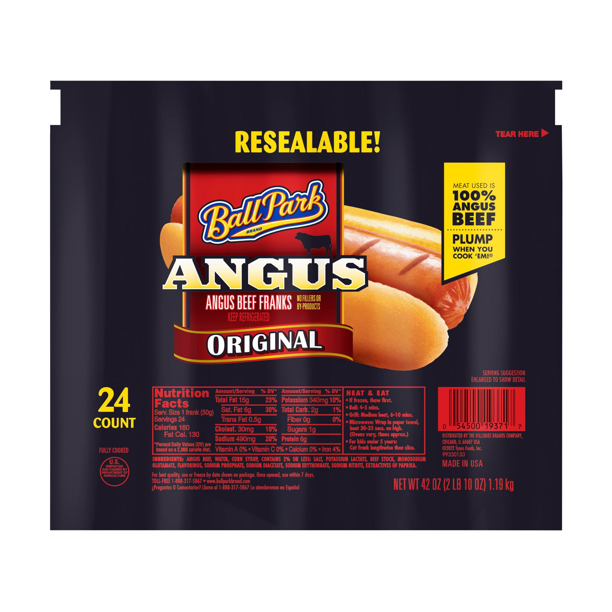 Save on Hebrew National Kosher Beef Franks - 6 ct Order Online Delivery