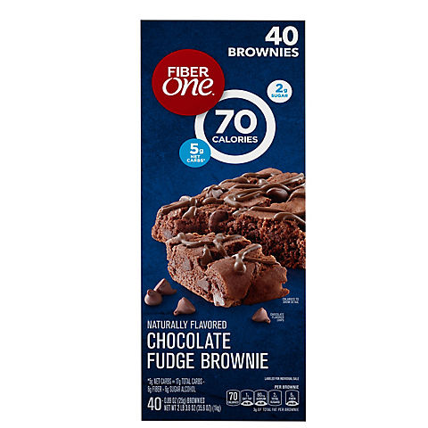 Fiber One Chocolate Fudge Brownie, 40 ct./0.89 oz.