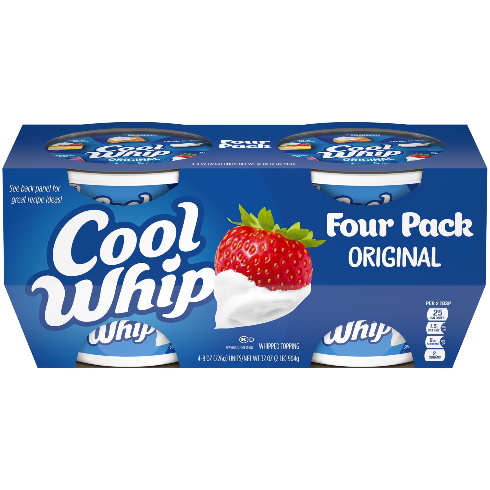 Cool Whip Frozen Whipped Topping, 4 ct. - Wholesale Club