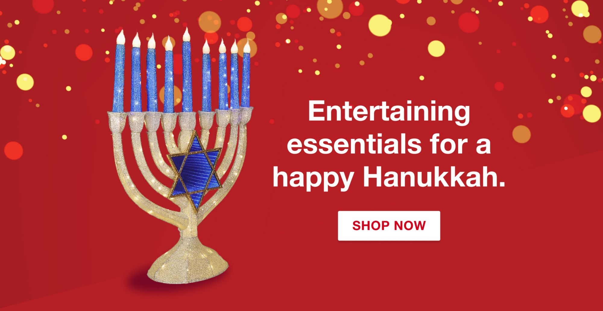 Entertaining essentials for a happy Hanukkah. Click here to shop now.