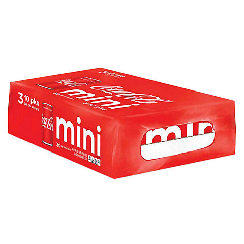 Coca-Cola Mini Cans, 30 pk./7.5 oz. cans