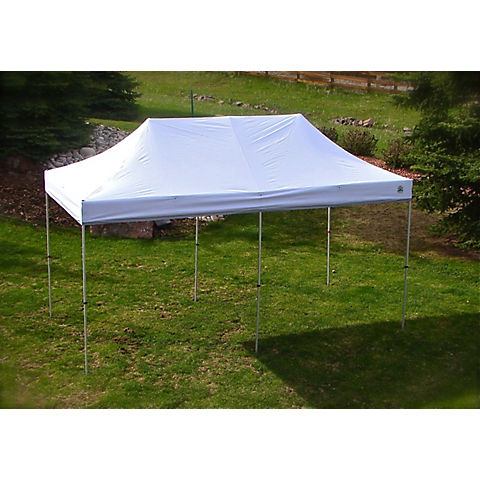 UnderCover 10' x 20' Commercial Hybrid Instant Canopy - White