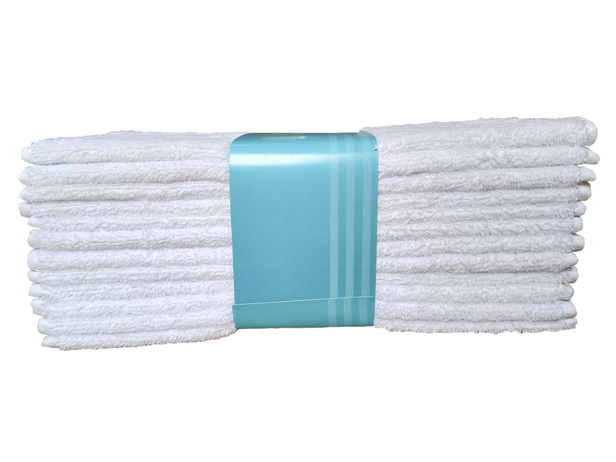 Terry Cloth Wash Rags - 12 x 12 - Blue - Cleaning Rags