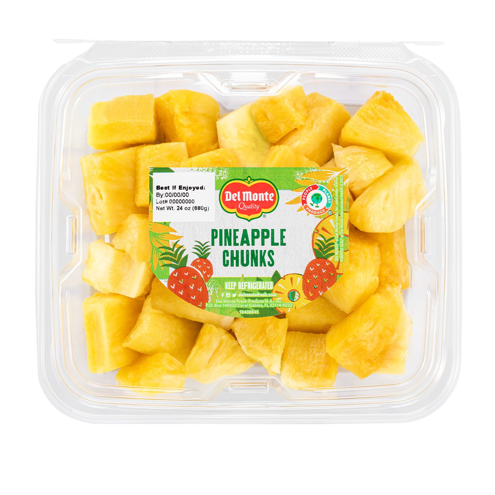 Frozen Pineapple Cubes