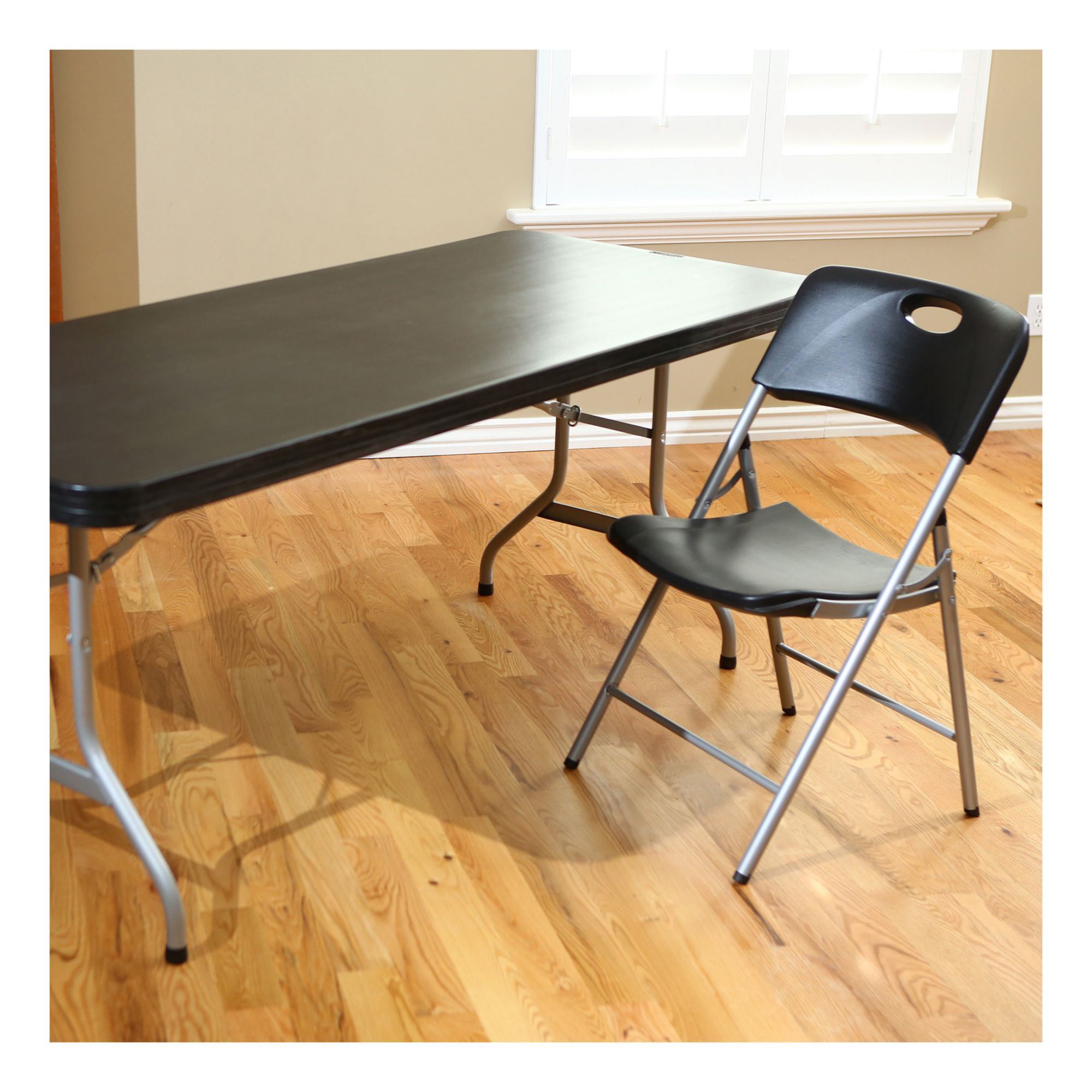 Bjs folding store table and chairs