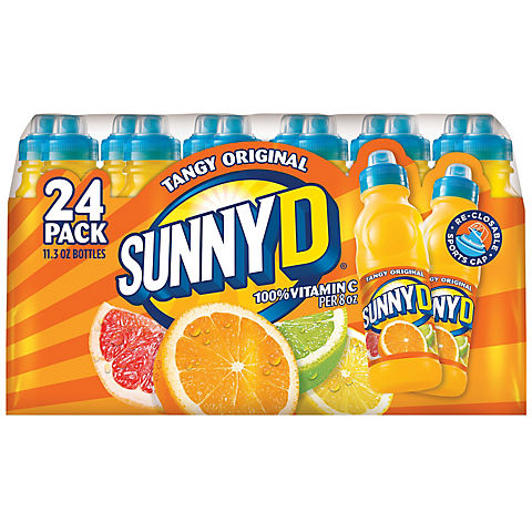 Sunny D Juice Tangy Original, 24 ct./11.3 oz.