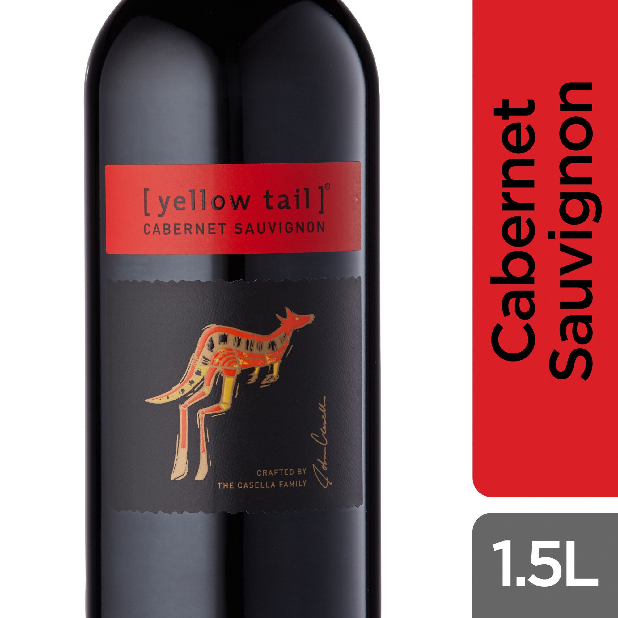Yellow Tail Cabernet Sauvignon Australia Red Wine, 1.5 L