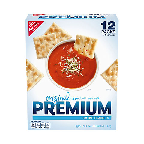 Premium Original Saltine Crackers, 24 oz.