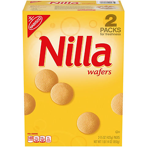Nilla Wafers Vanilla Wafer Cookies, 30 oz.